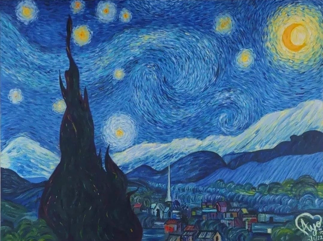 The Starry Night rendition